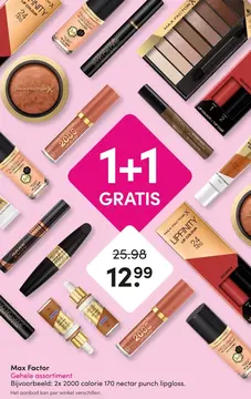 Aanbieding: Max Factor Gehele assortiment