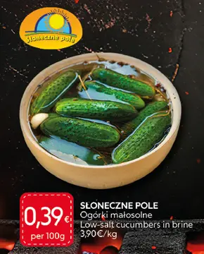 Aanbieding: Ogórki małosolne