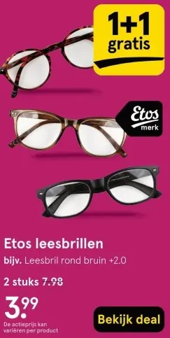 Aanbieding: Leesbrillen