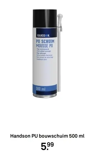 Aanbieding: PU bouwschuim