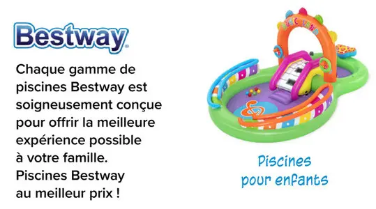 Offre: Piscines pour enfants