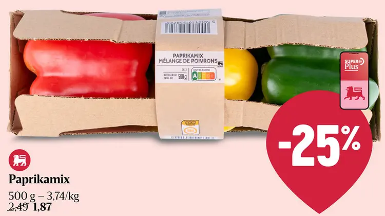 Promotie: Paprikamix