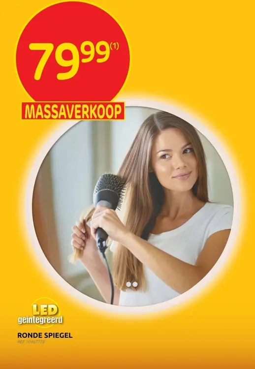 Aanbieding: Ronde spiegel