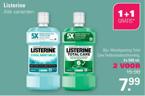 Aanbieding: Listerine Alle varianten
