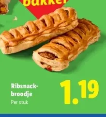 Aanbieding: Ribsnackbroodje