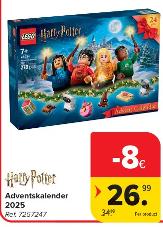 Aanbieding: LEGO Harry Potter Adventskalender