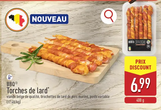 Offre: Torches de lard