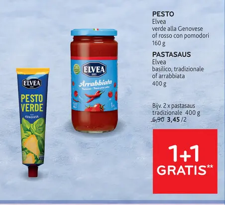 Promotie: Pesto, pastasaus