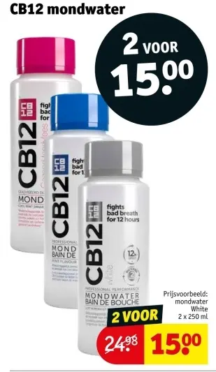 Aanbieding: mondwater