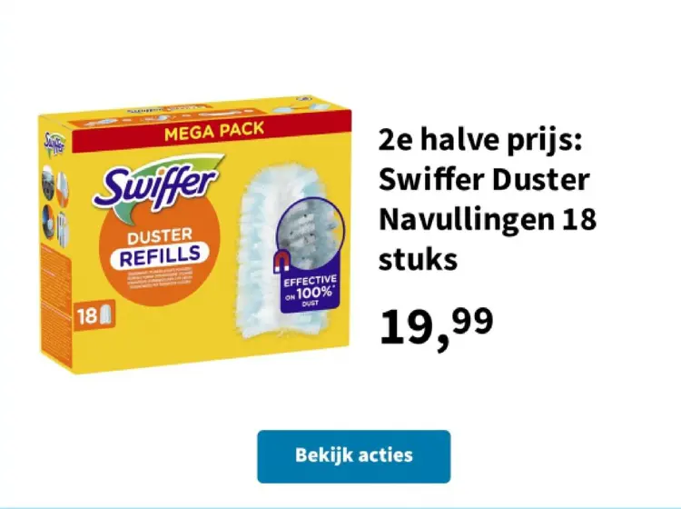 Aanbieding: Swiffer Duster Navullingen