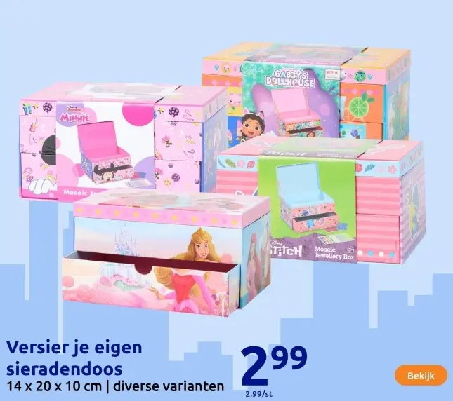 Aanbieding: Versier je eigen sieradendoos