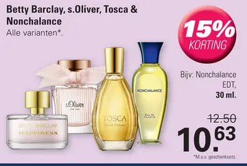 Aanbieding: Diverse parfums