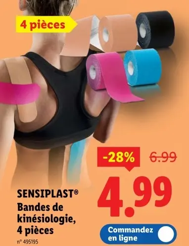 Offre: Bandes de kinésiologie