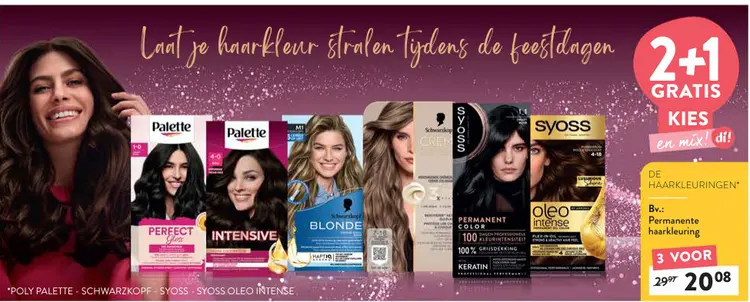 Promotie: Haarkleuringen