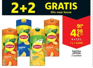 Aanbieding: Lipton Iced Tea