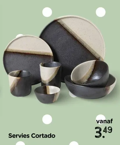 Aanbieding: Servies Cortado