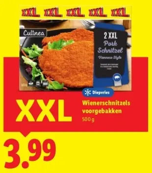 Aanbieding: XXL Wienerschnitzels