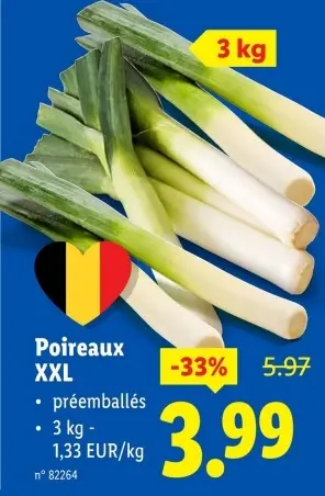 Offre: Poireaux XXL