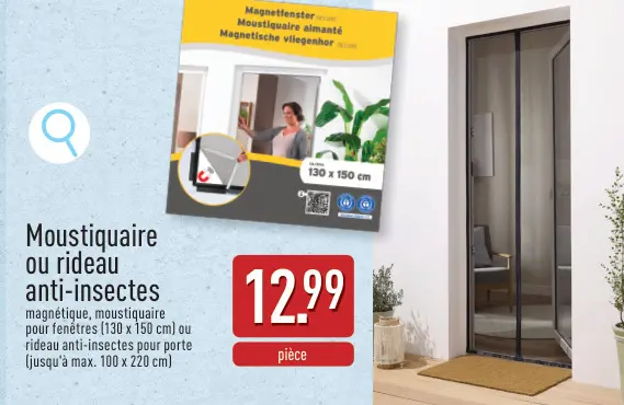 Offre: Moustiquaire ou rideau anti-insectes