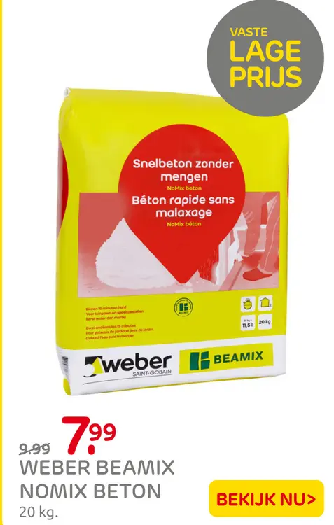 Aanbieding: Nomix beton