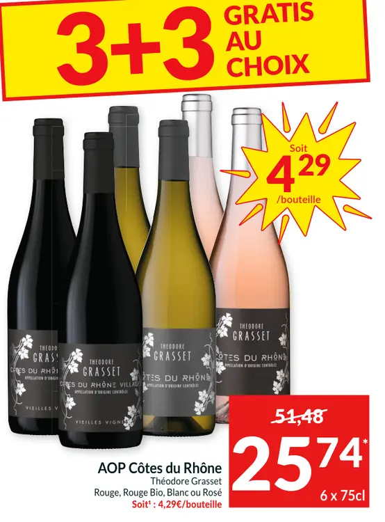 Offre: AOP Côtes du Rhône