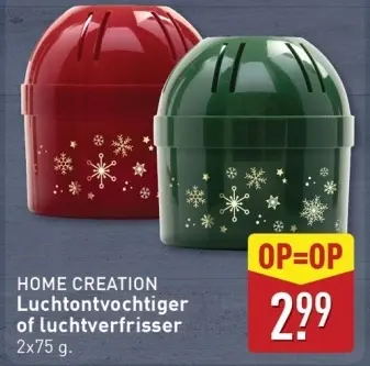 Aanbieding: Luchtontvochtiger of luchtverfrisser