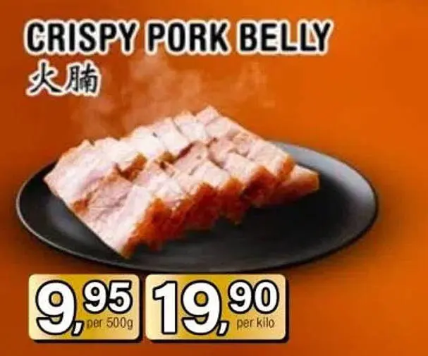 Aanbieding: Crispy pork belly