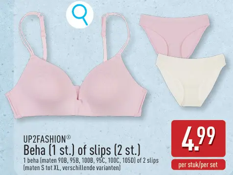 Promotie: Beha of slips