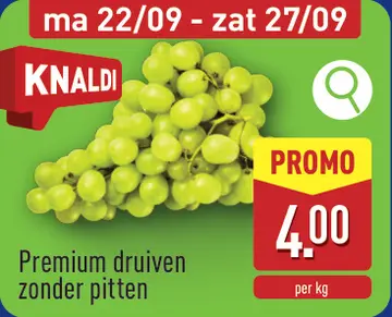 Aanbieding: Premium druiven