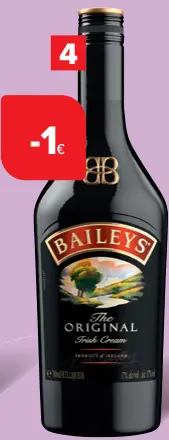 Offre: Liqueur Irish Cream