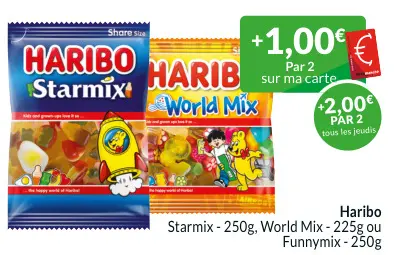 Offre: Starmix, World Mix ou Funnymix