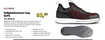 Aanbieding: Veiligheidsschoen laag S1PS