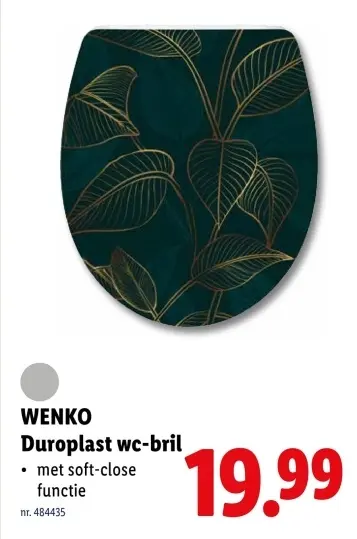 Promotie: Duroplast wc-bril