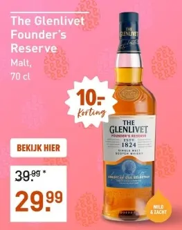 Aanbieding: The Glenlivet Founder's Reserve