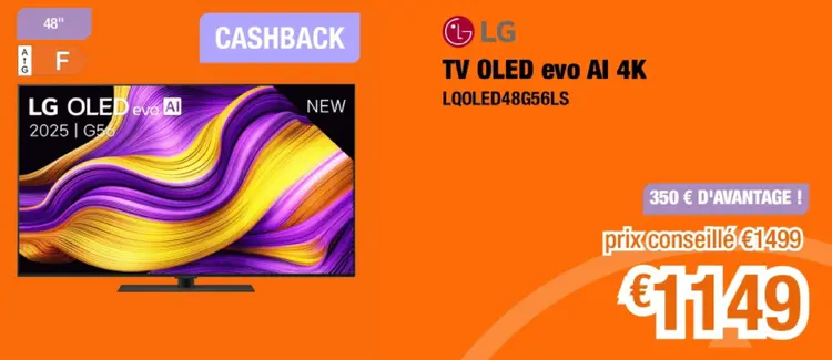 Offre: TV OLED evo AI 4K