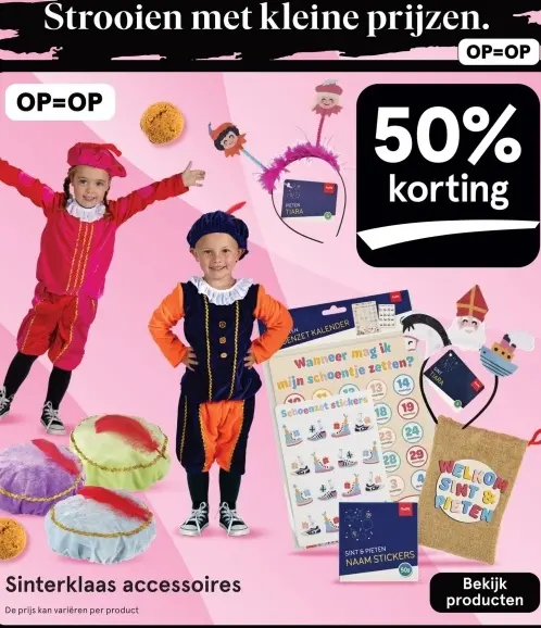 Aanbieding: Sinterklaas accessoires