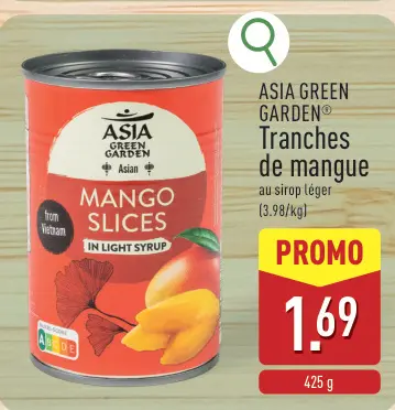 Offre: Tranches de mangue