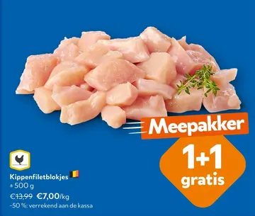 Aanbieding: Kippenfiletblokjes