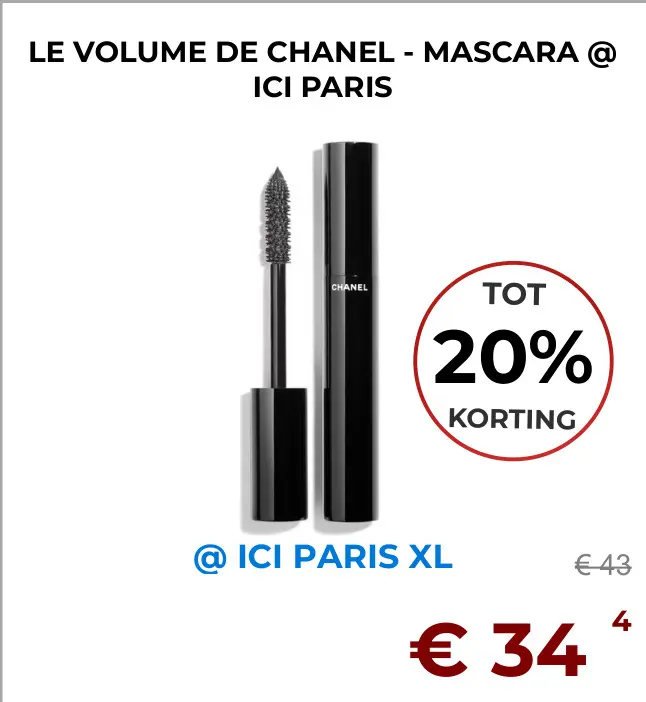 Aanbieding: Le volume de CHANEL - mascara