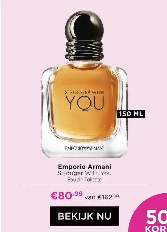 Aanbieding: Emporio Armani Stronger With You Eau de Toilette