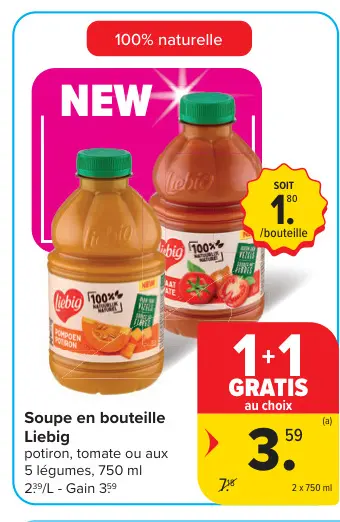 Offre: Liebig Soupe en bouteille