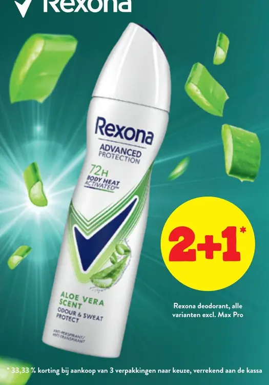 Aanbieding: Rexona deodorant