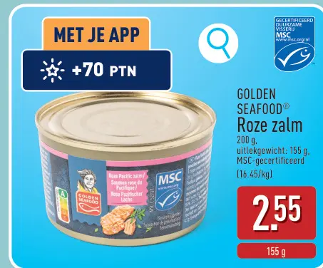Promotie: GOLDEN SEAFOOD® Roze zalm