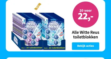 Aanbieding: Alle Witte Reus toiletblokken