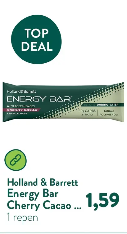 Aanbieding: Energy Bar Cherry Cacao