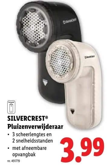 Aanbieding: Pluizenverwijderaar