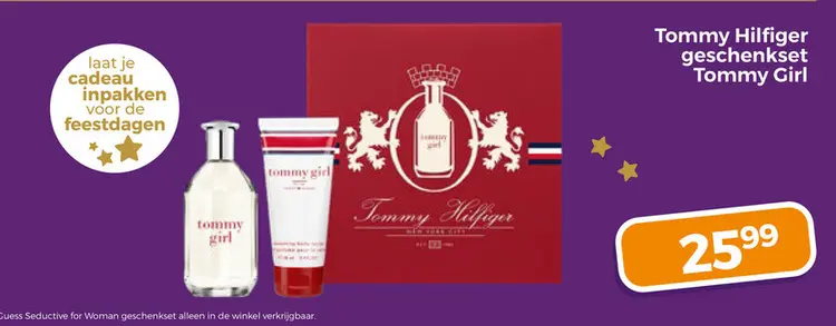 Aanbieding: Tommy Hilfiger geschenkset Tommy Girl