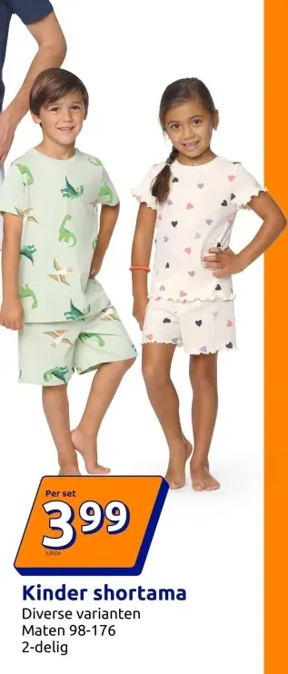 Aanbieding: Kinder shortama
