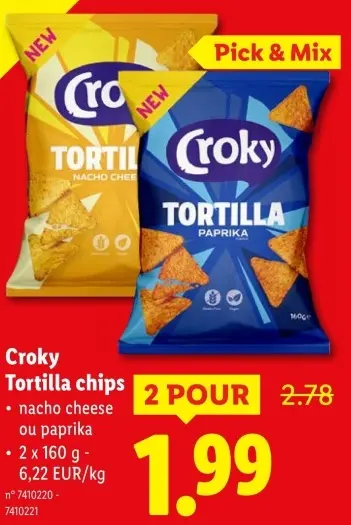 Offre: Tortilla chips