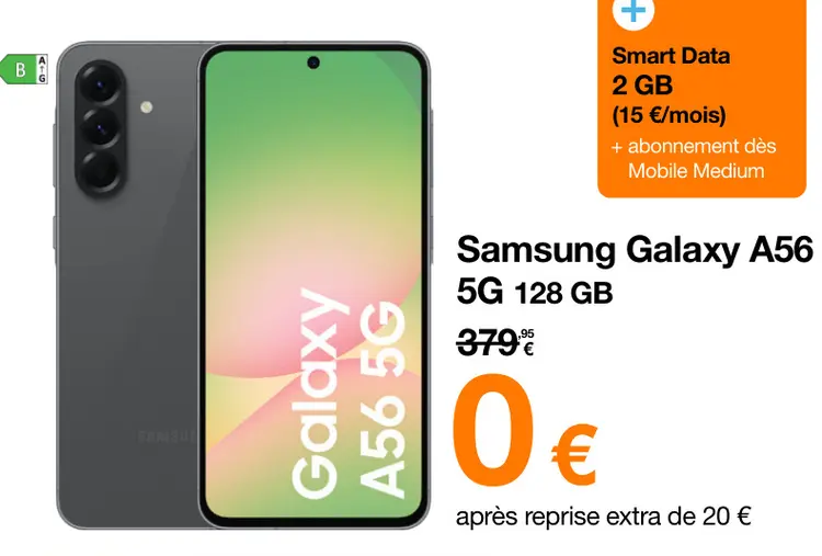 Offre: Galaxy A56 5G